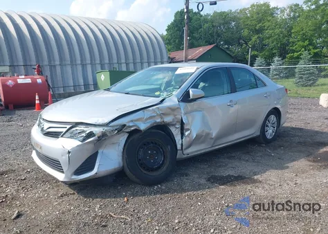 2012 Toyota Camry Le from USA, damaged, VIN 4T4BF1FK7CR214004